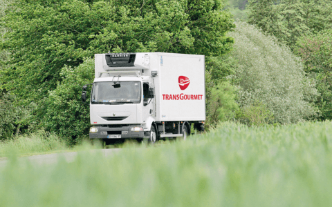 Un camion Transgourmet