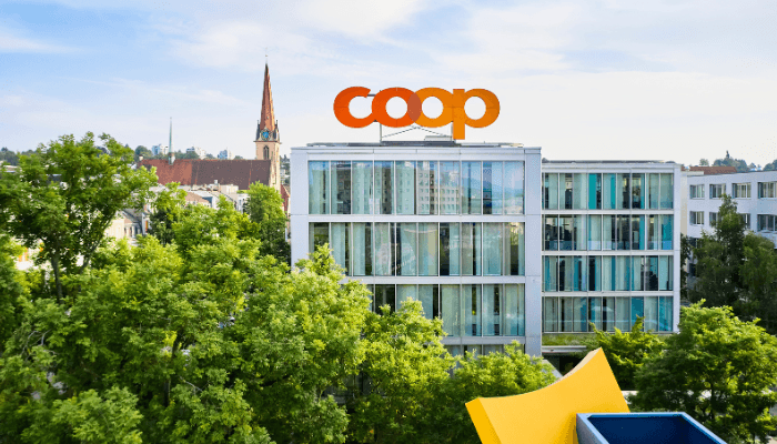Le siège de Coop à Bâle en Suisse