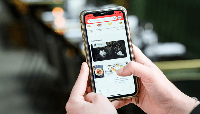 L'application mobile de Transgourmet