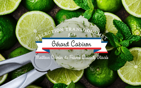 Le logo Sélection Gérard Cabiron, MOF desserts glacés