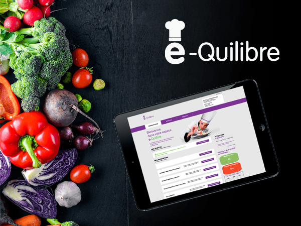 e-Quilibre, la solution digitale pour les professionnels de la restauration collective