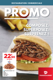 Transgourmet - Promo restauration commerciale octobre 2025