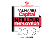  Transgourmet distinguée du label « Meilleur Employeur 2019 » dans son secteur d’activité par Capital Magazine ! 