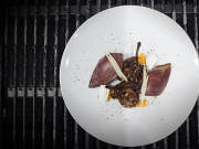 Pigeon aux pommes confites Pigeon aux pommes confites