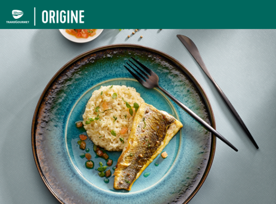 Recette - Filet de bar de Chypre à la coriandre, Transgourmet Origine Recette - Filet de bar de Chypre à la coriandre, Transgourmet Origine