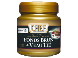 Fonds brun de veau lié premium