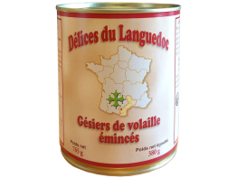 Gésiers de volaille émincés