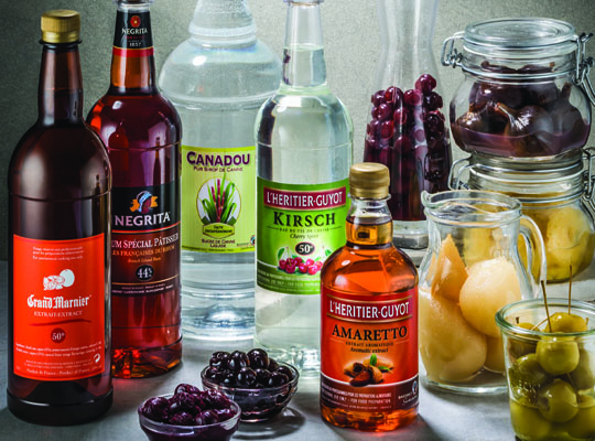 Grossiste alcools pâtisserie