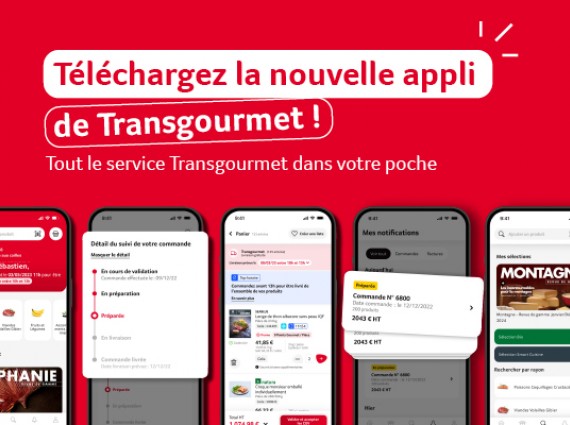 Transgourmet - Nouvelle appli mobile Transgourmet