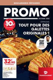 Promo Boulangerie-Pâtisserie - Octobre 2023