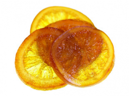 Tranche d'oranges confites