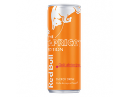 Red bull apricot édition gout abricot fraise